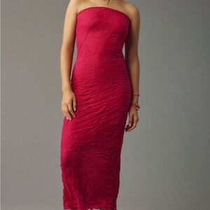 Anthropologie Textured Knit Slip Midi Dress - Never Worn